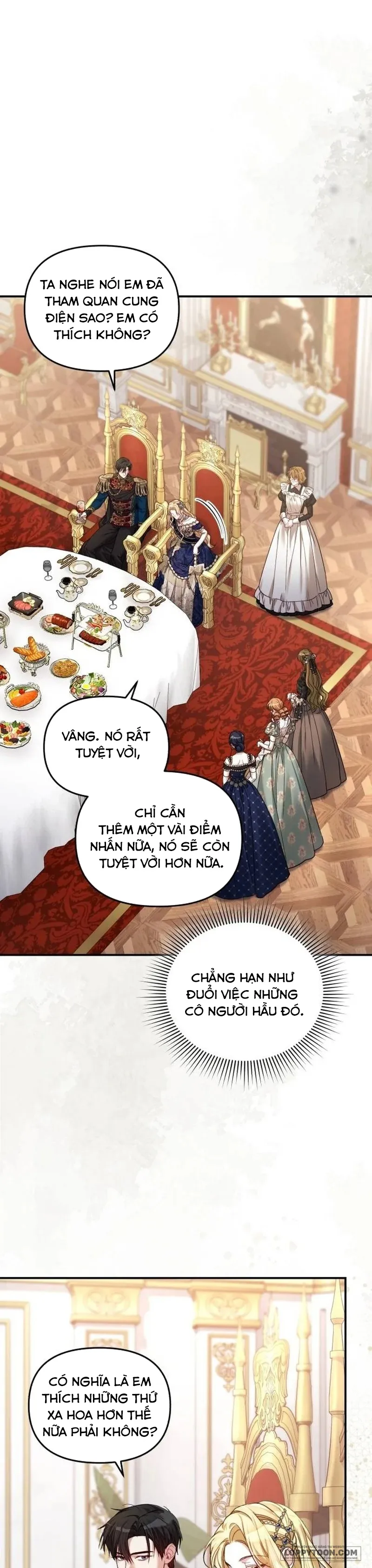 Tôi Đã Trải Qua Đêm Đầu Tiên Dù Chỉ Là Hoàng Hậu Thay Thế - Chap 5 - Trang 25