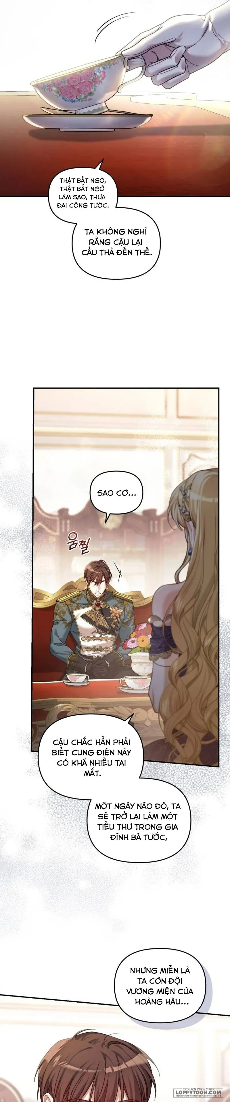 Tôi Đã Trải Qua Đêm Đầu Tiên Dù Chỉ Là Hoàng Hậu Thay Thế - Chap 5 - Trang 4