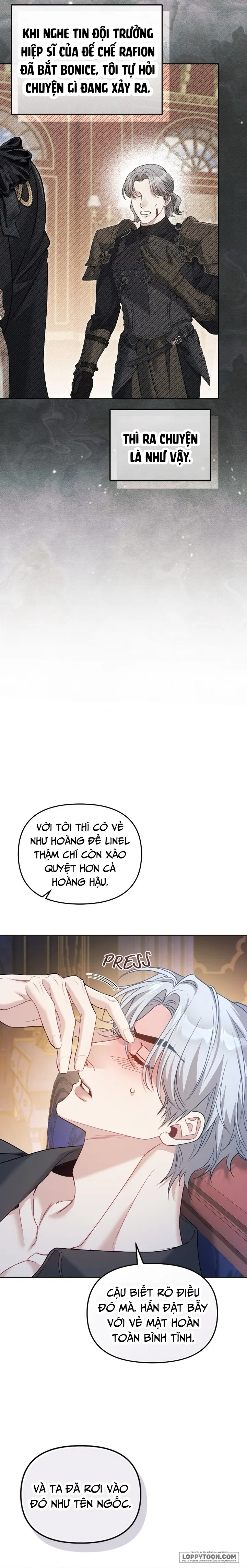 Tôi Đã Trải Qua Đêm Đầu Tiên Dù Chỉ Là Hoàng Hậu Thay Thế - Chap 50 - Trang 4