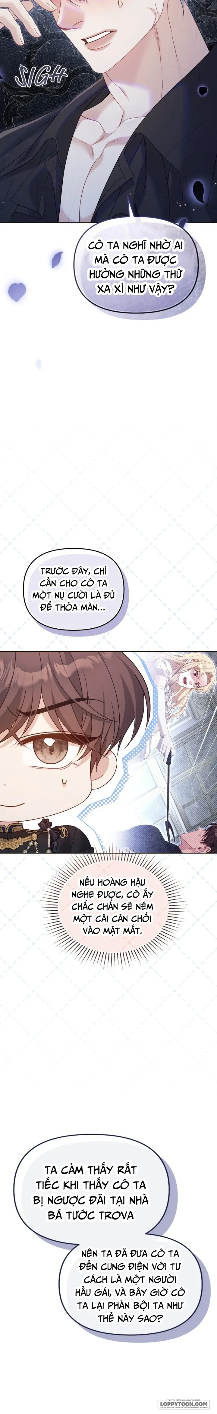 Tôi Đã Trải Qua Đêm Đầu Tiên Dù Chỉ Là Hoàng Hậu Thay Thế - Chap 50 - Trang 6