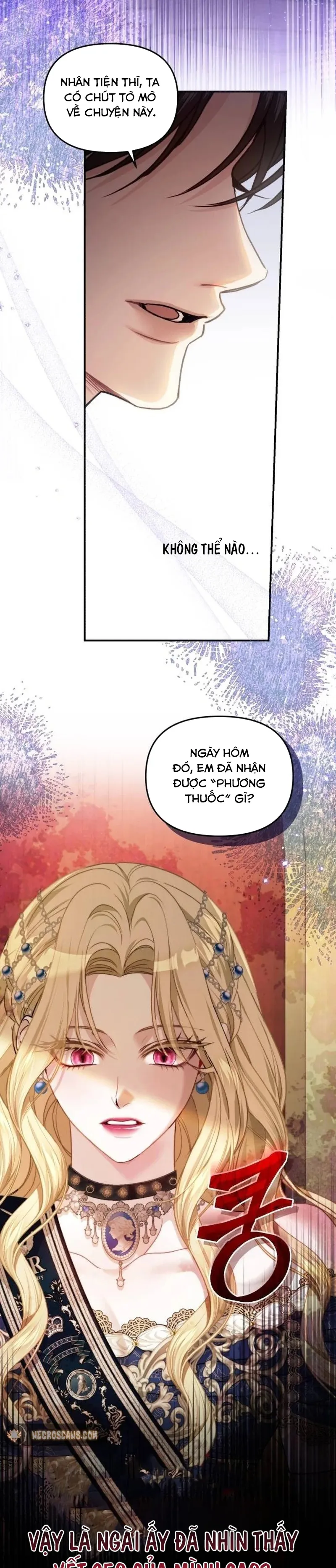 Tôi Đã Trải Qua Đêm Đầu Tiên Dù Chỉ Là Hoàng Hậu Thay Thế - Chap 6 - Trang 35