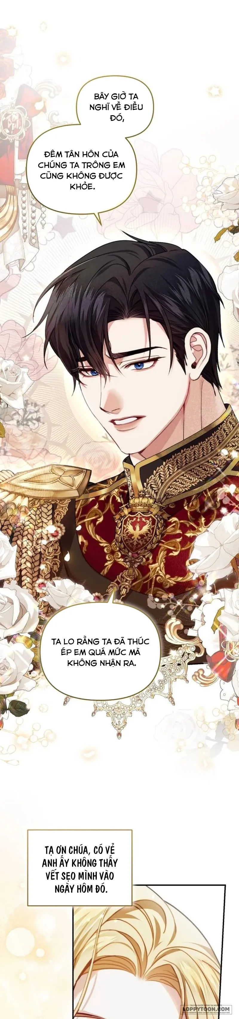 Tôi Đã Trải Qua Đêm Đầu Tiên Dù Chỉ Là Hoàng Hậu Thay Thế - Chap 6 - Trang 38