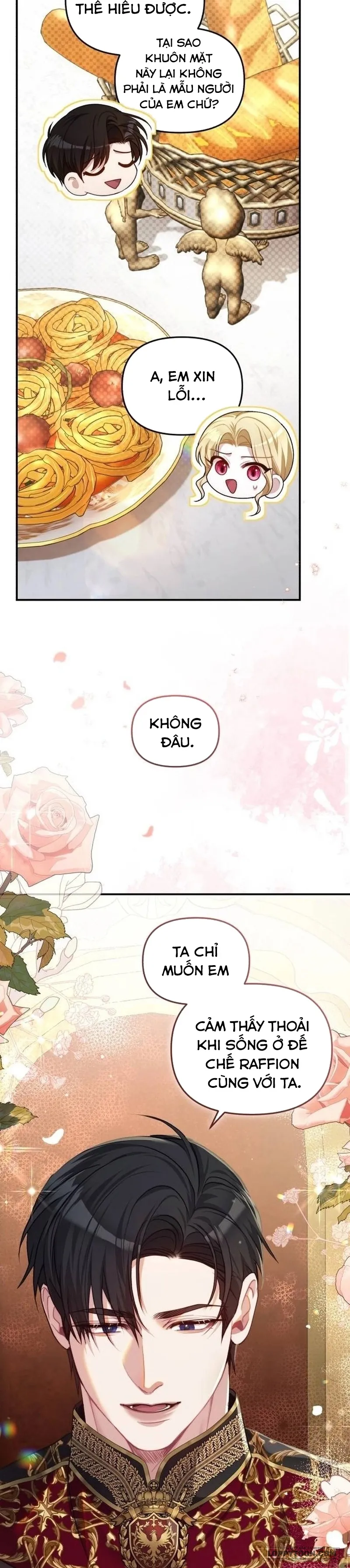 Tôi Đã Trải Qua Đêm Đầu Tiên Dù Chỉ Là Hoàng Hậu Thay Thế - Chap 7 - Trang 2