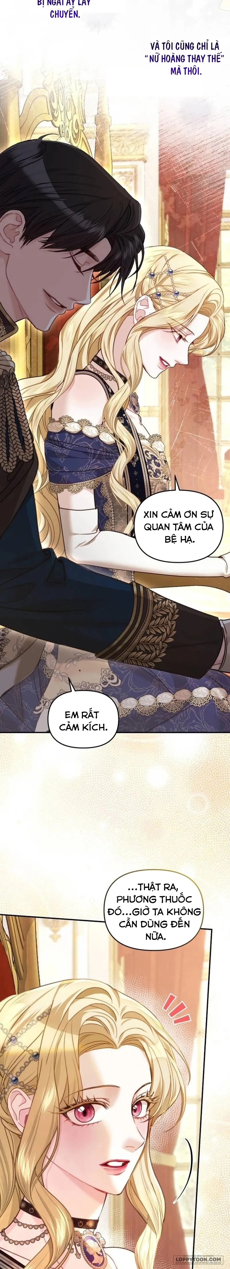 Tôi Đã Trải Qua Đêm Đầu Tiên Dù Chỉ Là Hoàng Hậu Thay Thế - Chap 7 - Trang 5