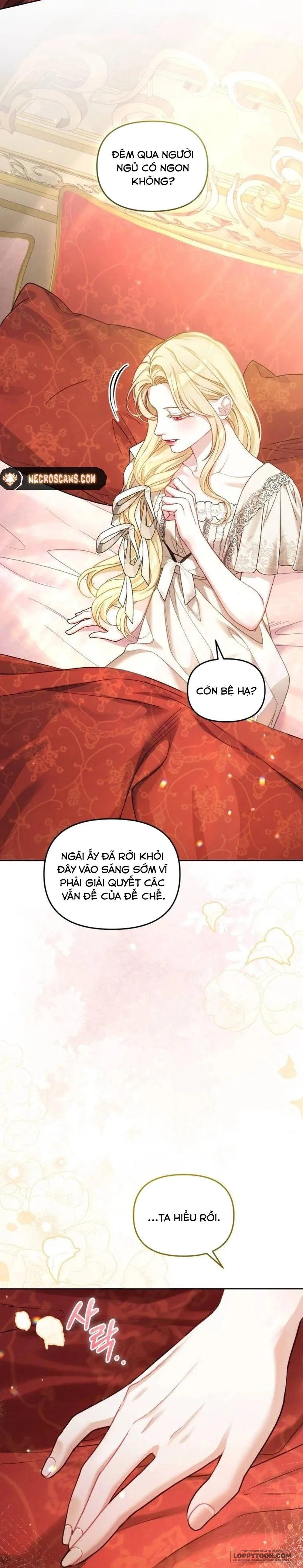 Tôi Đã Trải Qua Đêm Đầu Tiên Dù Chỉ Là Hoàng Hậu Thay Thế - Chap 8 - Trang 2
