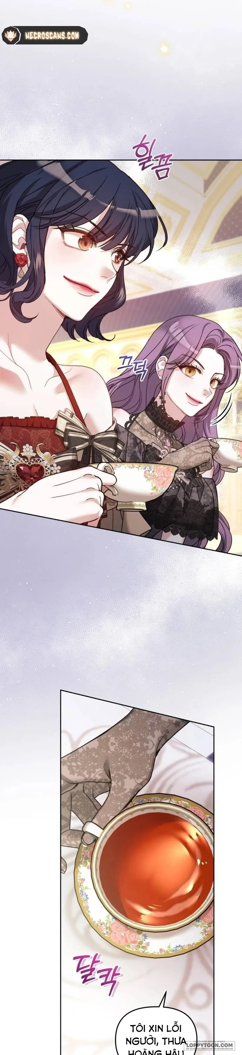 Tôi Đã Trải Qua Đêm Đầu Tiên Dù Chỉ Là Hoàng Hậu Thay Thế - Chap 8 - Trang 22