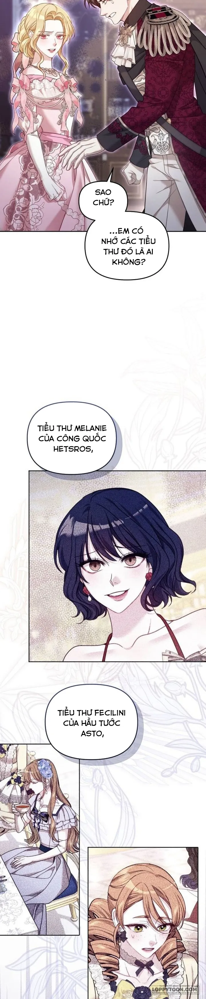 Tôi Đã Trải Qua Đêm Đầu Tiên Dù Chỉ Là Hoàng Hậu Thay Thế - Chap 9 - Trang 2