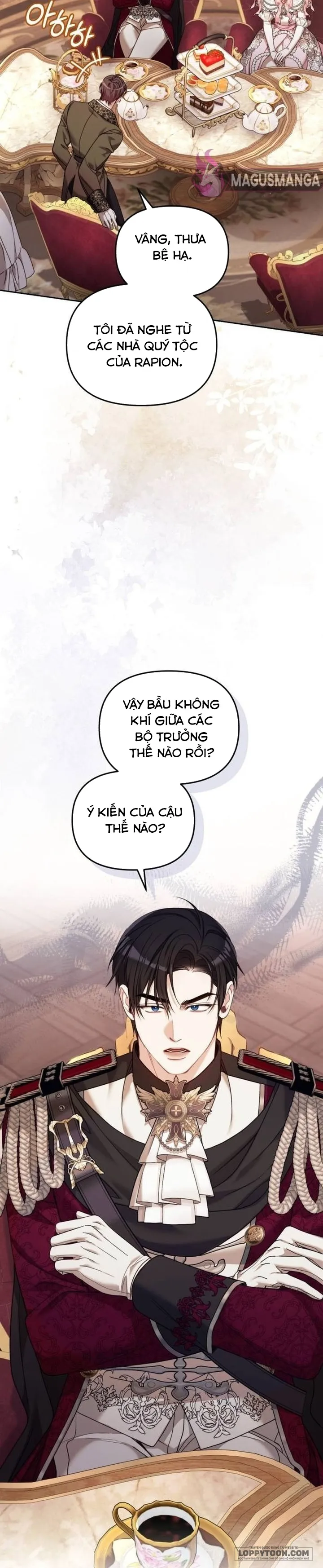 Tôi Đã Trải Qua Đêm Đầu Tiên Dù Chỉ Là Hoàng Hậu Thay Thế - Chap 9 - Trang 17