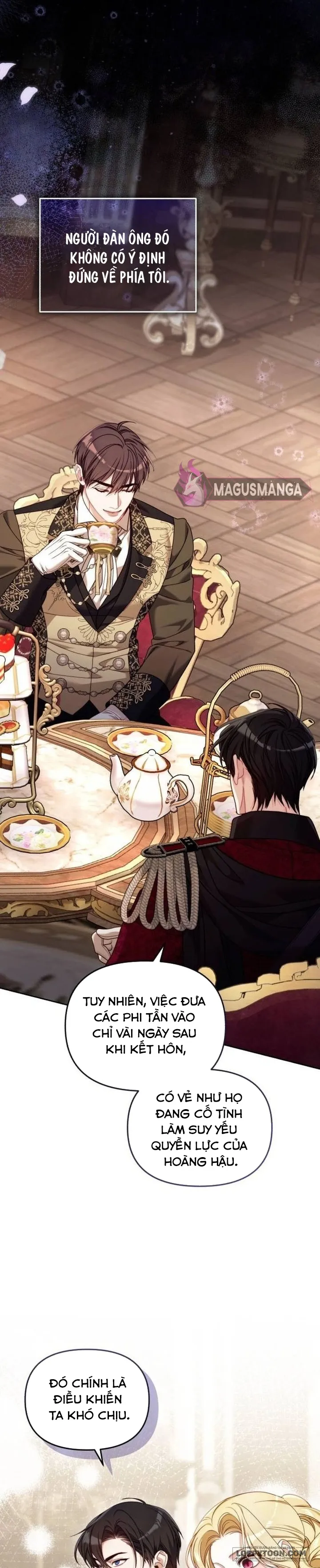 Tôi Đã Trải Qua Đêm Đầu Tiên Dù Chỉ Là Hoàng Hậu Thay Thế - Chap 9 - Trang 22