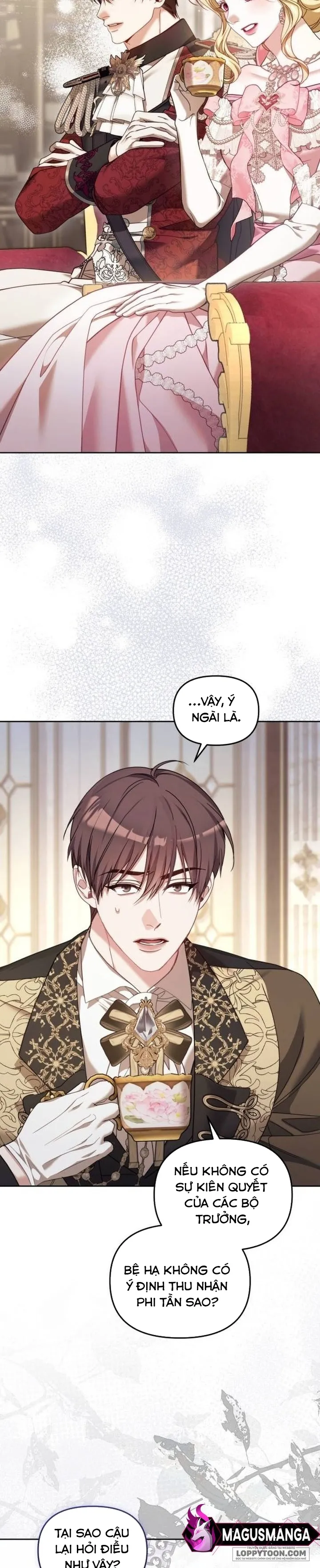 Tôi Đã Trải Qua Đêm Đầu Tiên Dù Chỉ Là Hoàng Hậu Thay Thế - Chap 9 - Trang 23