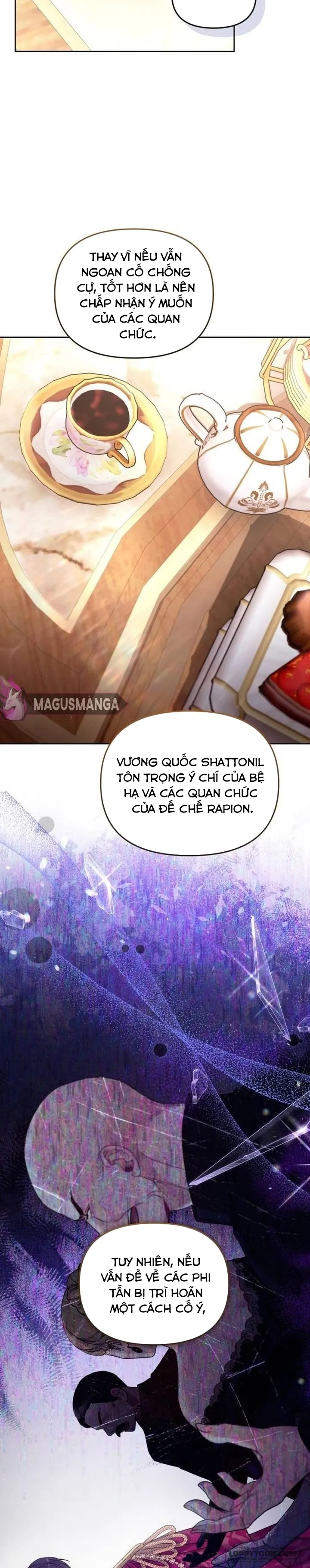 Tôi Đã Trải Qua Đêm Đầu Tiên Dù Chỉ Là Hoàng Hậu Thay Thế - Chap 9 - Trang 26