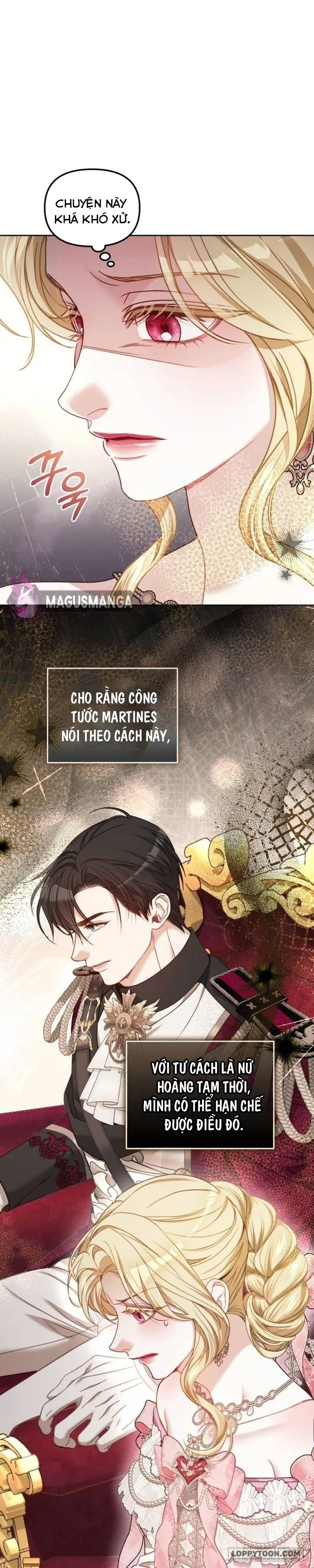 Tôi Đã Trải Qua Đêm Đầu Tiên Dù Chỉ Là Hoàng Hậu Thay Thế - Chap 9 - Trang 29