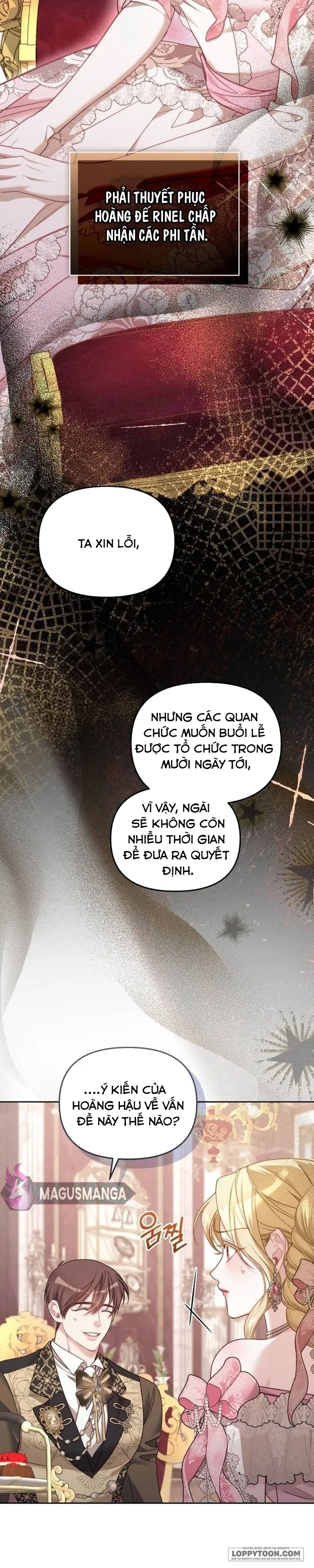 Tôi Đã Trải Qua Đêm Đầu Tiên Dù Chỉ Là Hoàng Hậu Thay Thế - Chap 9 - Trang 30