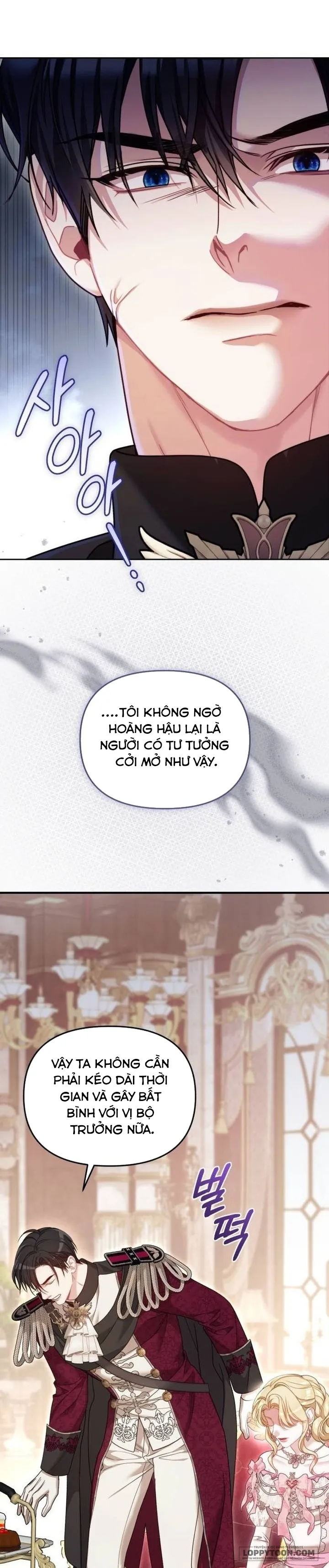 Tôi Đã Trải Qua Đêm Đầu Tiên Dù Chỉ Là Hoàng Hậu Thay Thế - Chap 9 - Trang 34