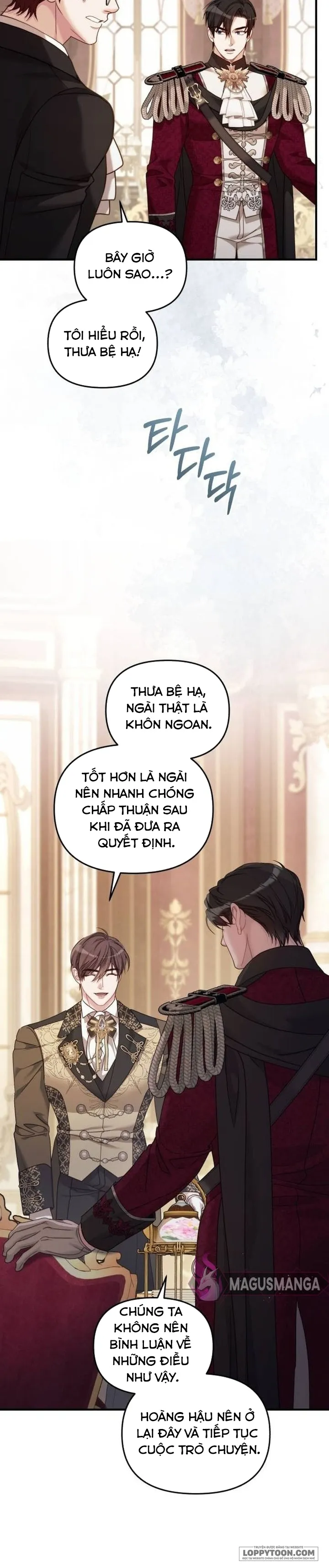 Tôi Đã Trải Qua Đêm Đầu Tiên Dù Chỉ Là Hoàng Hậu Thay Thế - Chap 9 - Trang 36