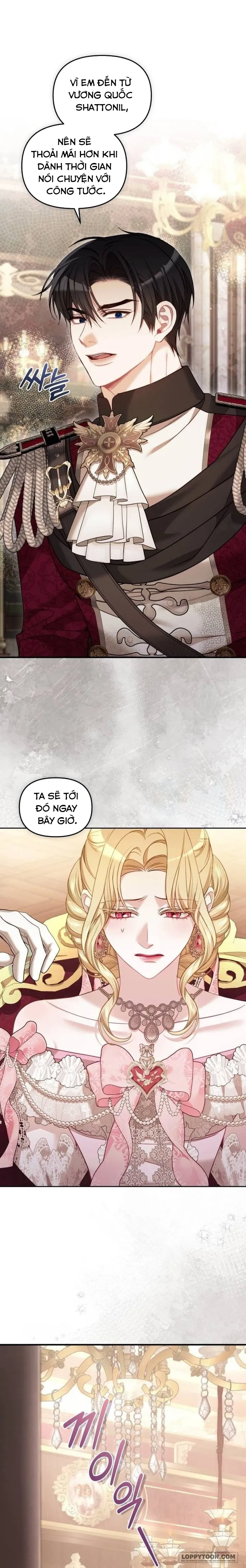 Tôi Đã Trải Qua Đêm Đầu Tiên Dù Chỉ Là Hoàng Hậu Thay Thế - Chap 9 - Trang 37