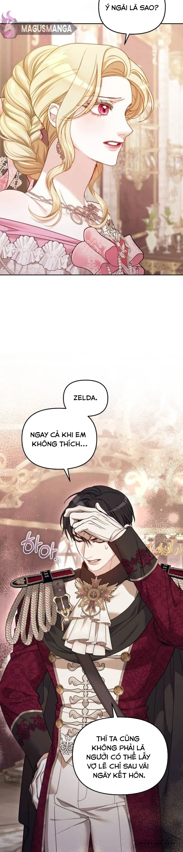 Tôi Đã Trải Qua Đêm Đầu Tiên Dù Chỉ Là Hoàng Hậu Thay Thế - Chap 9 - Trang 5