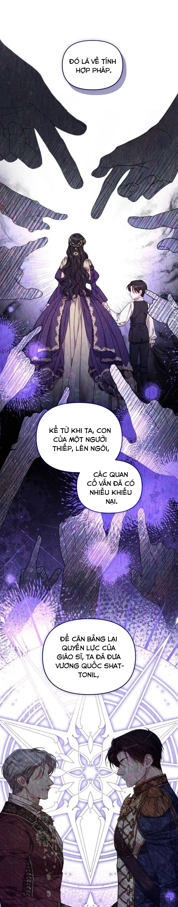 Tôi Đã Trải Qua Đêm Đầu Tiên Dù Chỉ Là Hoàng Hậu Thay Thế - Chap 9 - Trang 7