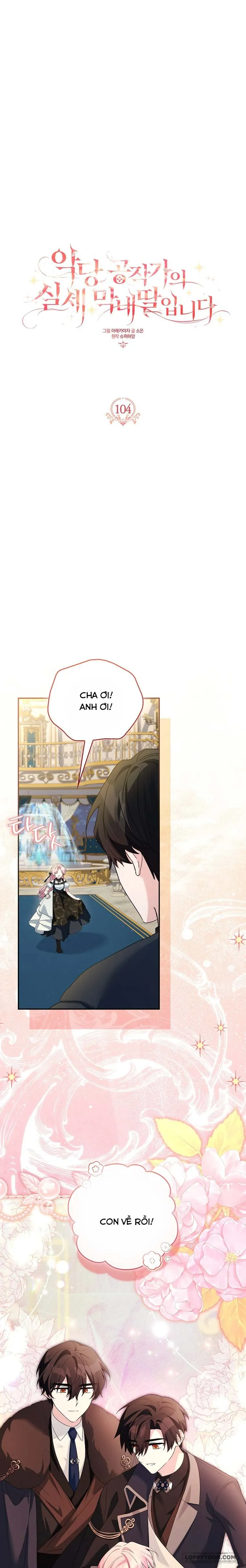 Tôi Đã Trở Thành Con Gái Út Của Công Tước Phản Diện - Chap 104 - Trang 1