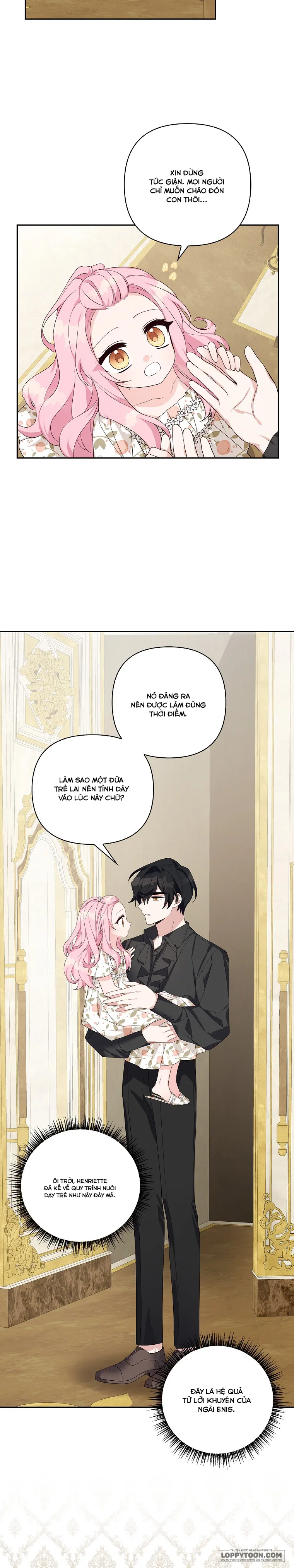 Tôi Đã Trở Thành Con Gái Út Của Công Tước Phản Diện - Chap 17 - Trang 9