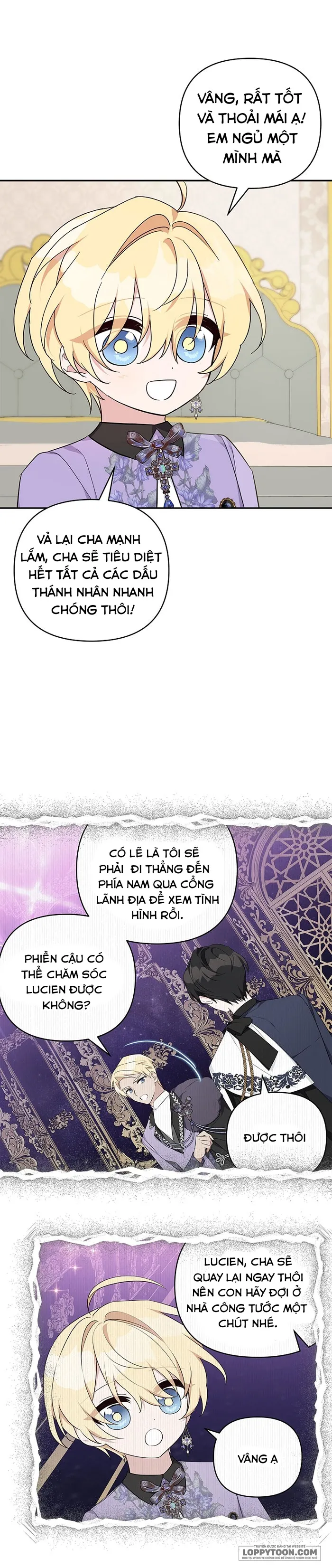 Tôi Đã Trở Thành Con Gái Út Của Công Tước Phản Diện - Chap 46 - Trang 2