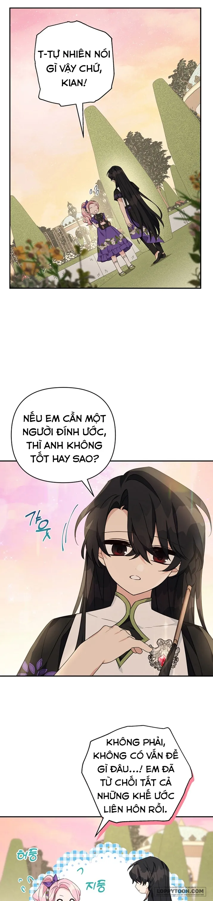 Tôi Đã Trở Thành Con Gái Út Của Công Tước Phản Diện - Chap 56 - Trang 2