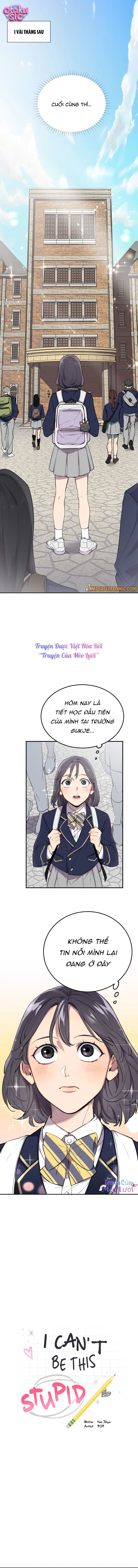 Tôi Không Thể Ngu Ngốc Đến Mức Này - Chap 2 - Trang 1