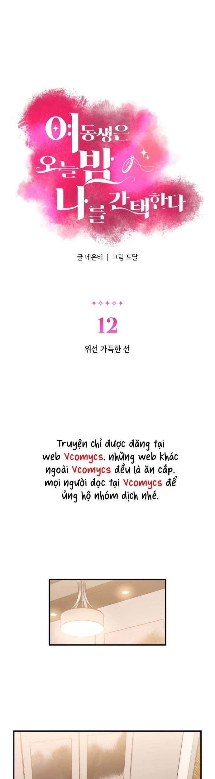 Tối Nay Tôi Là Người Được Cô Ấy Chọn - Chap 12 - Trang 2