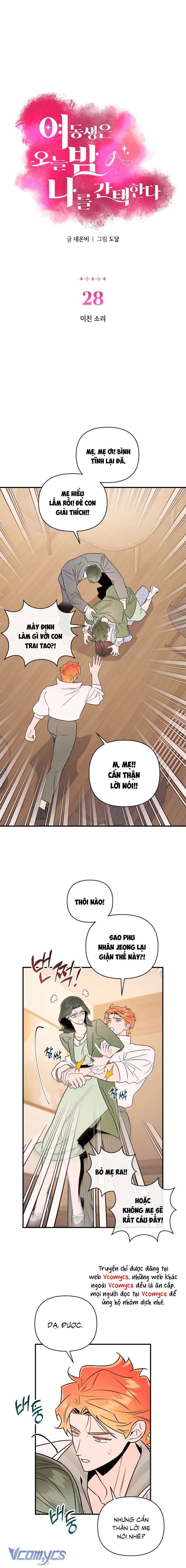 Tối Nay Tôi Là Người Được Cô Ấy Chọn - Chap 28 - Trang 3