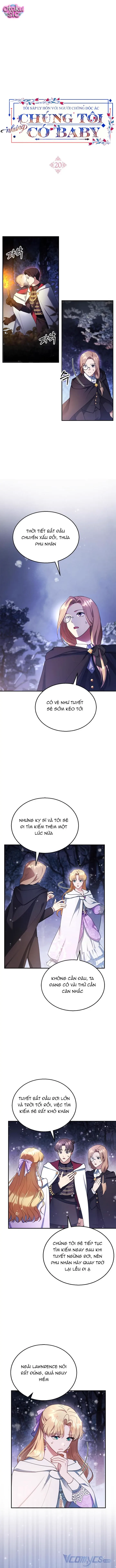 Tôi Sắp Ly Hôn Với Người Chồng Độc Ác Nhưng Chúng Tôi Có Baby - Chap 20 - Trang 4