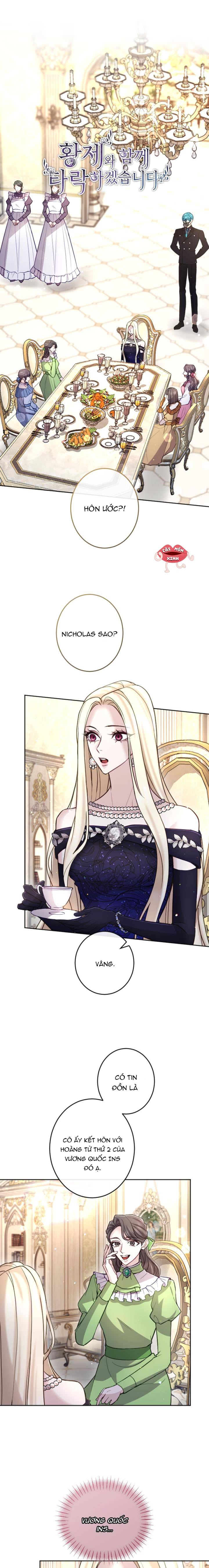 Tôi Sẽ Bị Trừ Khử Cùng Hoàng Đế - Chap 100 - Trang 1