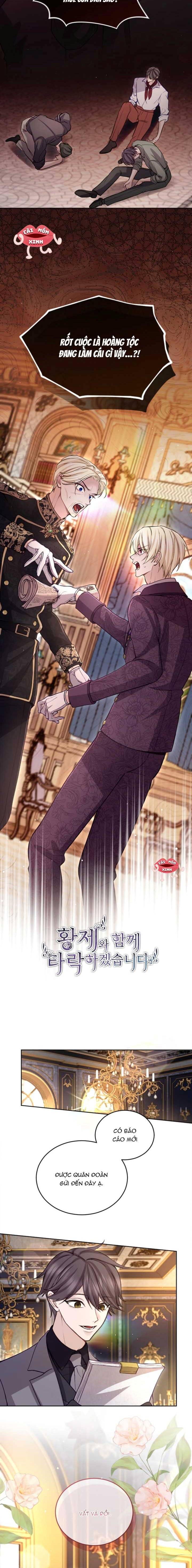 Tôi Sẽ Bị Trừ Khử Cùng Hoàng Đế - Chap 104 - Trang 3