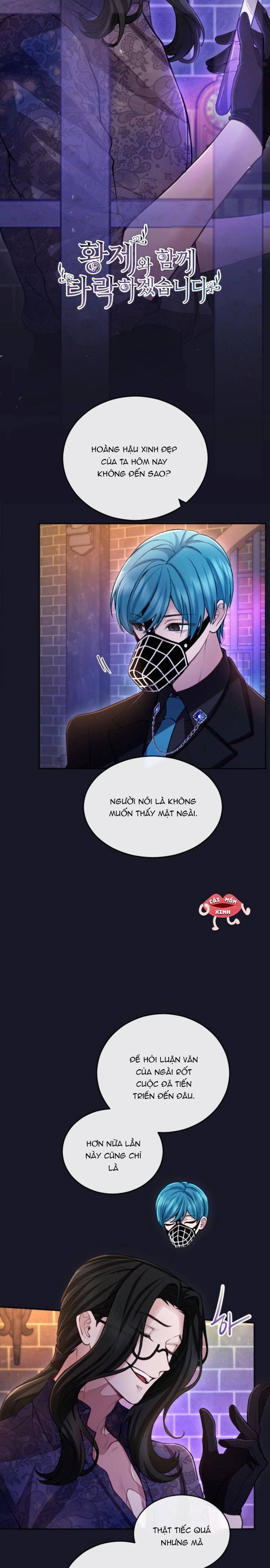 Tôi Sẽ Bị Trừ Khử Cùng Hoàng Đế - Chap 105 - Trang 2