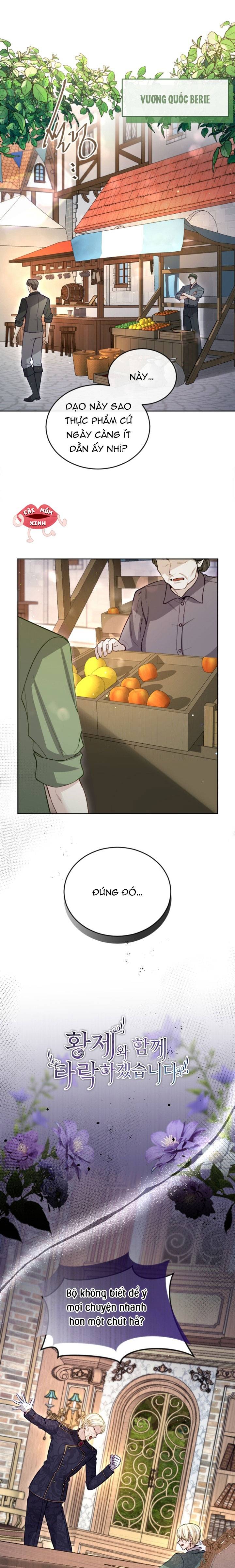 Tôi Sẽ Bị Trừ Khử Cùng Hoàng Đế - Chap 108 - Trang 1