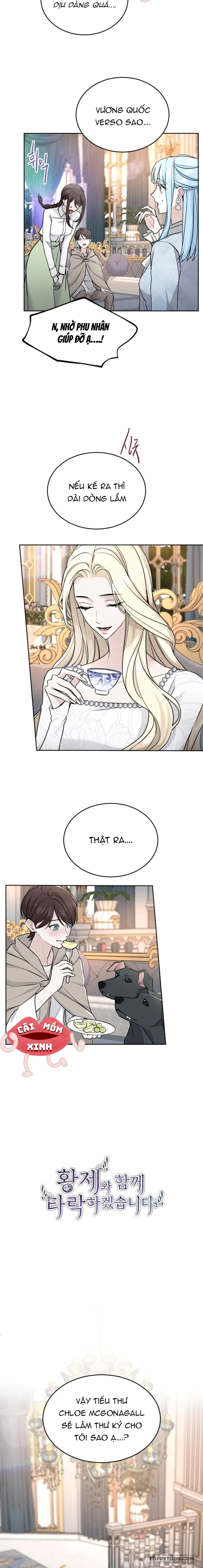 Tôi Sẽ Bị Trừ Khử Cùng Hoàng Đế - Chap 63 - Trang 2