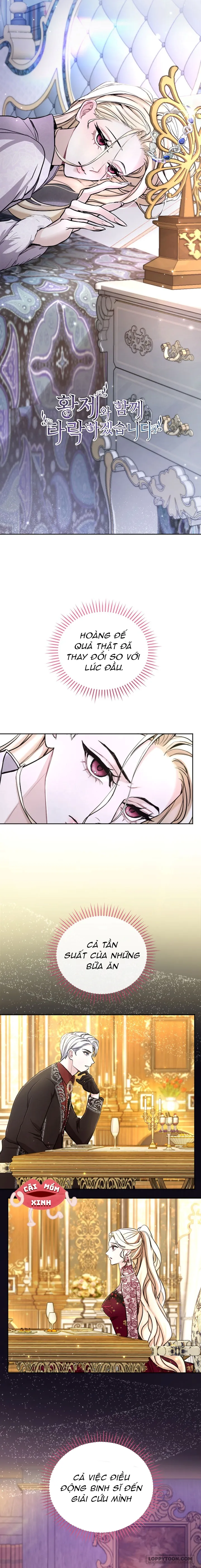Tôi Sẽ Bị Trừ Khử Cùng Hoàng Đế - Chap 73 - Trang 1