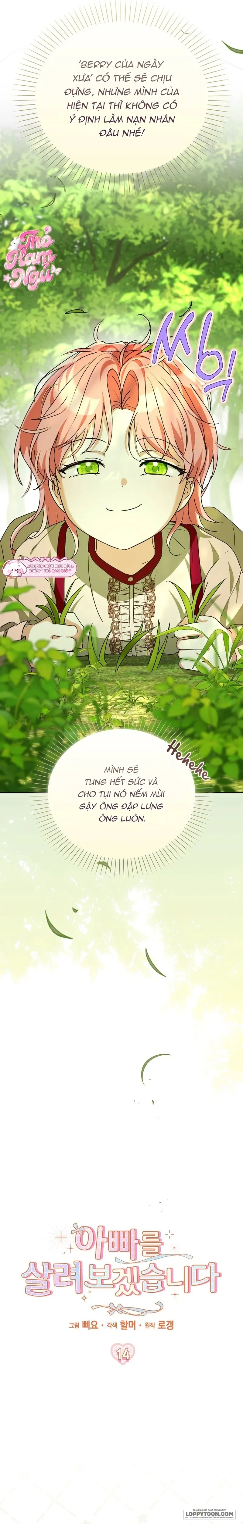 Tôi Sẽ Cố Gắng Cứu Cha - Chap 14 - Trang 9