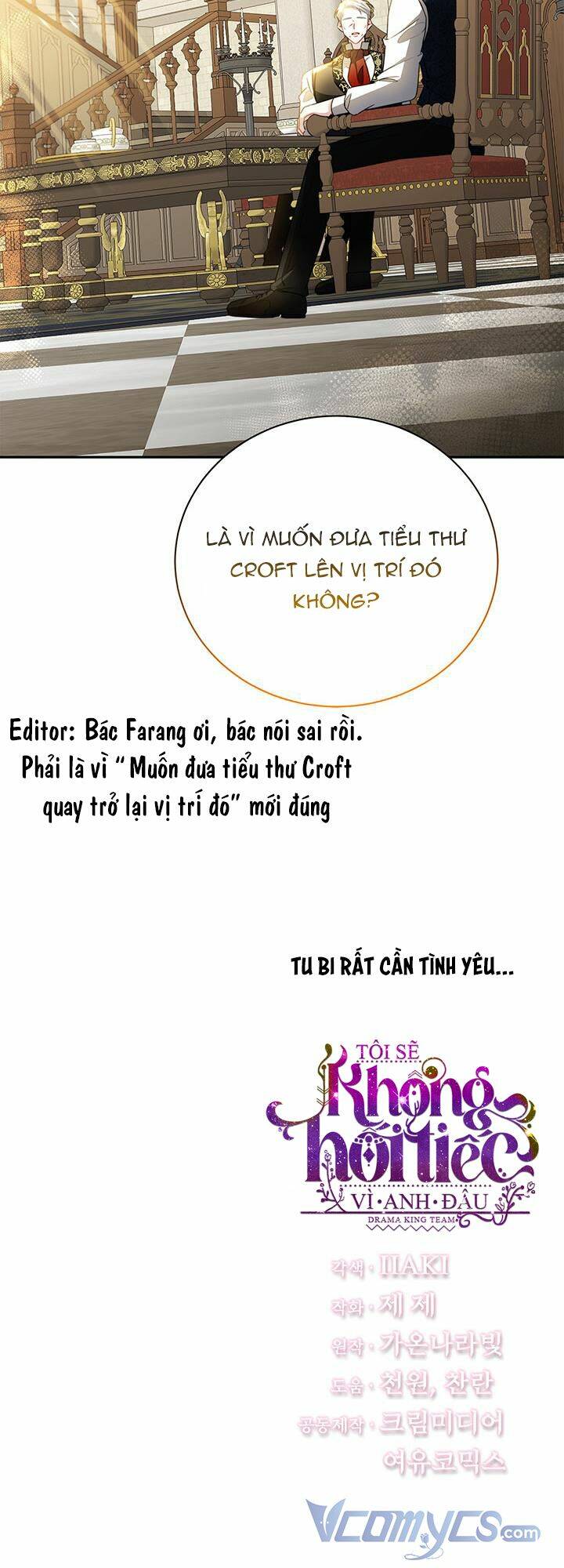 Tôi Sẽ Không Hối Tiếc Vì Anh Đâu - Chap 64 - Trang 64
