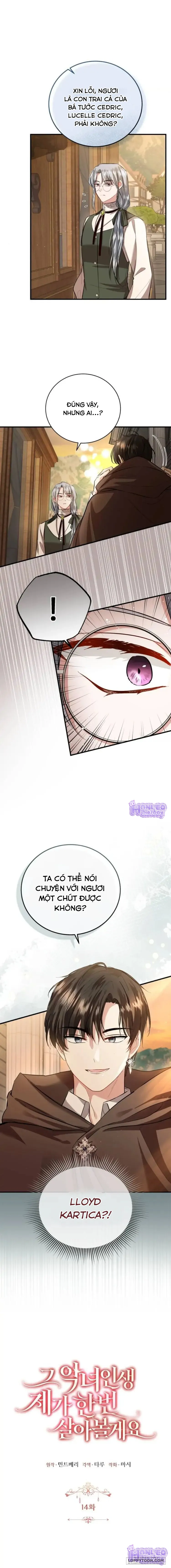 Tôi Sẽ Sống Thử Cuộc Đời Của Ác Nữ - Chap 14 - Trang 1