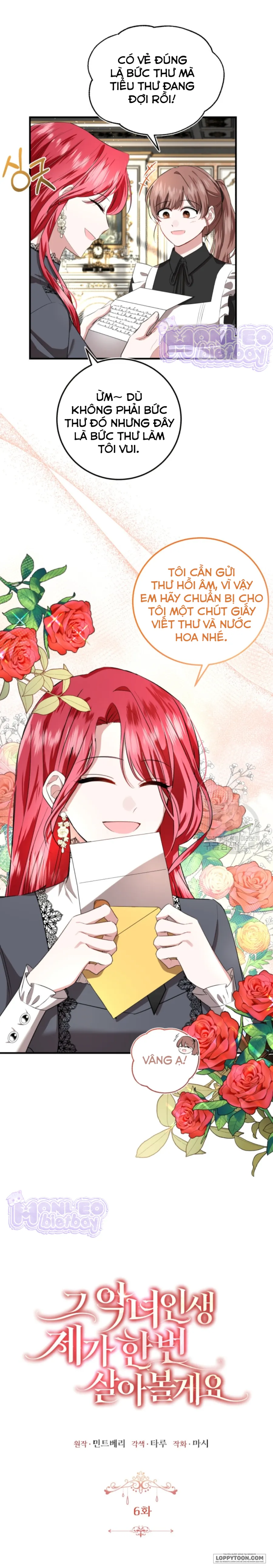 Tôi Sẽ Sống Thử Cuộc Đời Của Ác Nữ - Chap 6 - Trang 6