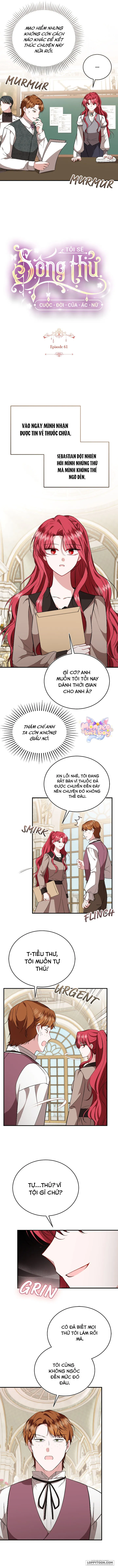 Tôi Sẽ Sống Thử Cuộc Đời Của Ác Nữ - Chap 61 - Trang 2
