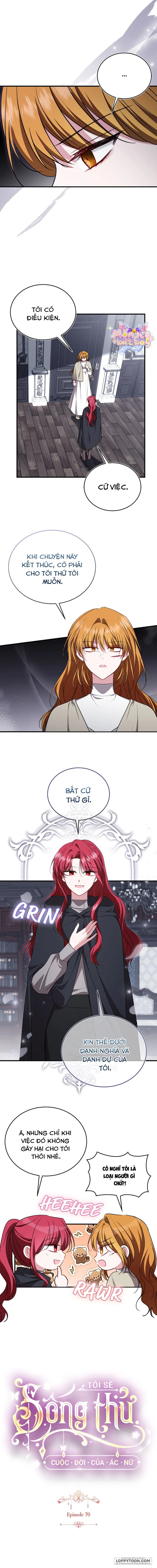 Tôi Sẽ Sống Thử Cuộc Đời Của Ác Nữ - Chap 70 - Trang 2