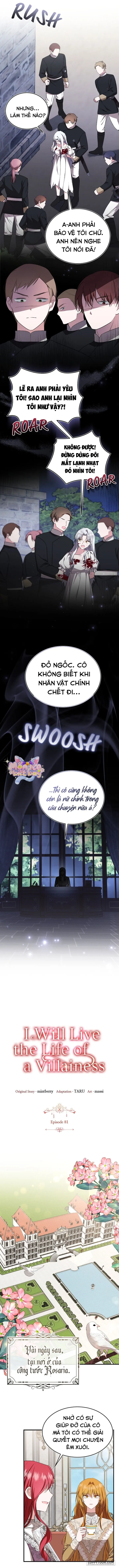 Tôi Sẽ Sống Thử Cuộc Đời Của Ác Nữ - Chap 81 - Trang 4
