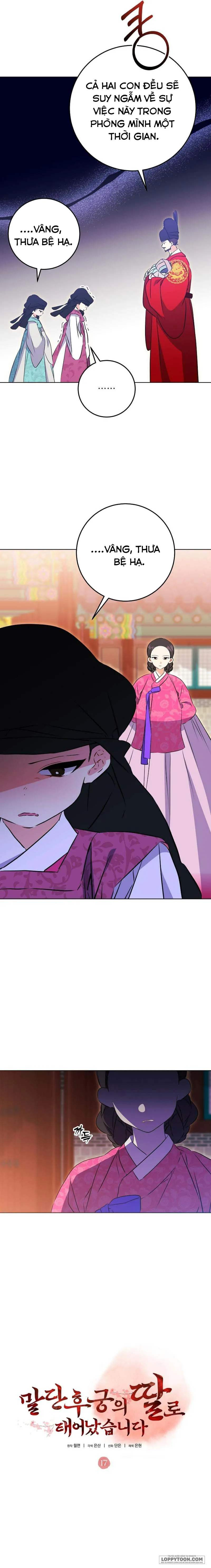 Tôi Sinh Ra Là Con Gái Của Một Cung Phi Hèn Mọn - Chap 17 - Trang 9