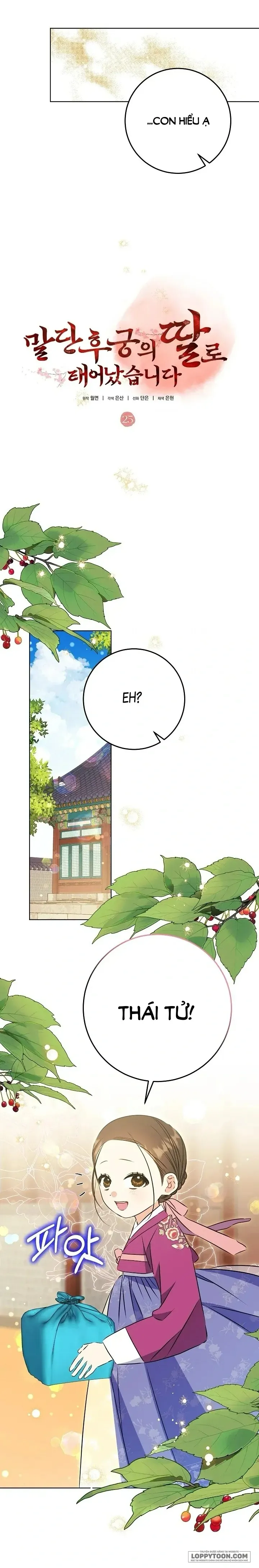 Tôi Sinh Ra Là Con Gái Của Một Cung Phi Hèn Mọn - Chap 25 - Trang 7