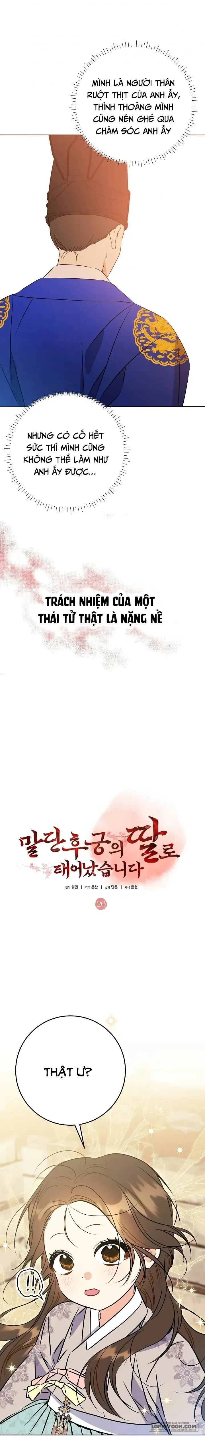 Tôi Sinh Ra Là Con Gái Của Một Cung Phi Hèn Mọn - Chap 26 - Trang 17