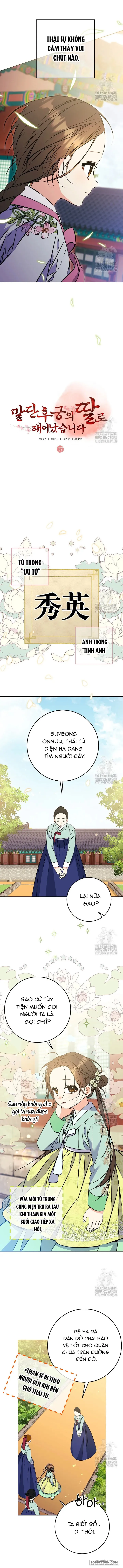 Tôi Sinh Ra Là Con Gái Của Một Cung Phi Hèn Mọn - Chap 37 - Trang 6