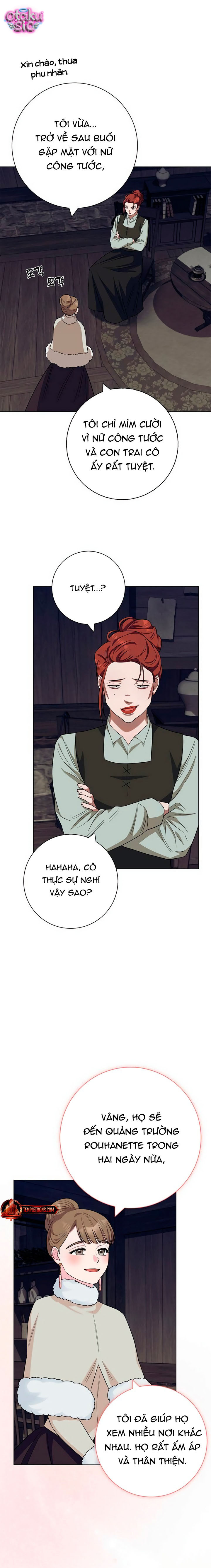 Tôi trở thành mẹ của nam chính bi kịch. - Chap 60 - Trang 21