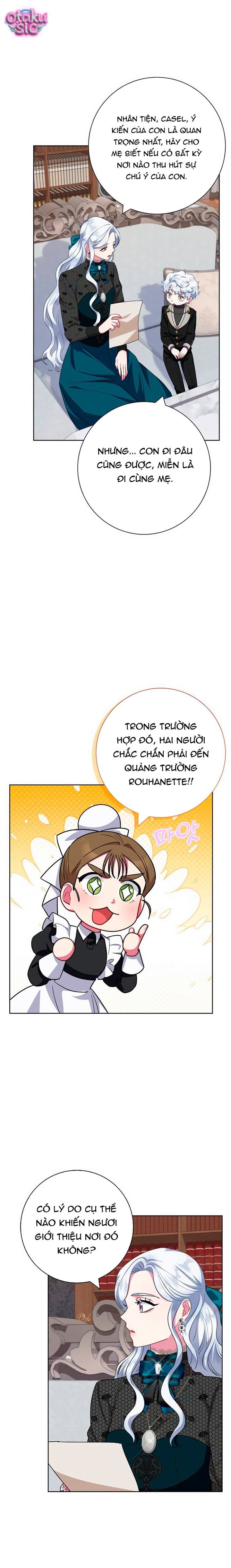 Tôi trở thành mẹ của nam chính bi kịch. - Chap 60 - Trang 9