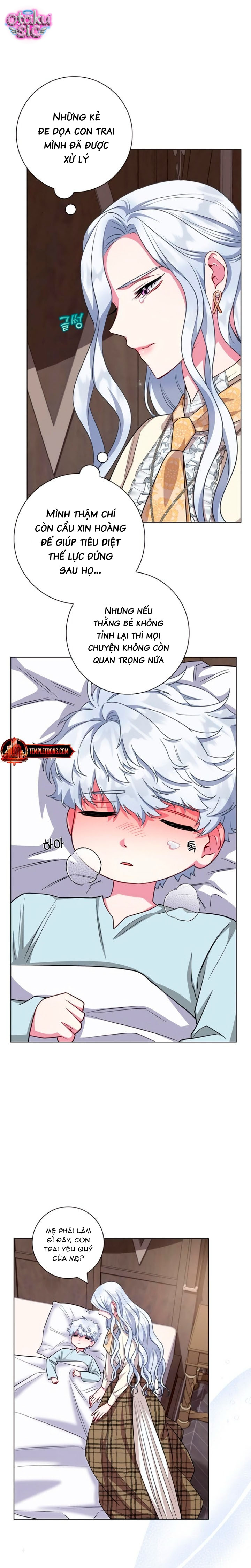 Tôi trở thành mẹ của nam chính bi kịch. - Chap 65 - Trang 11